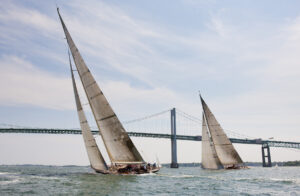 50% OFF! G297 - Velsheda and Ranger in Newport - 11" x 16" Unframed Limited Edition Print
